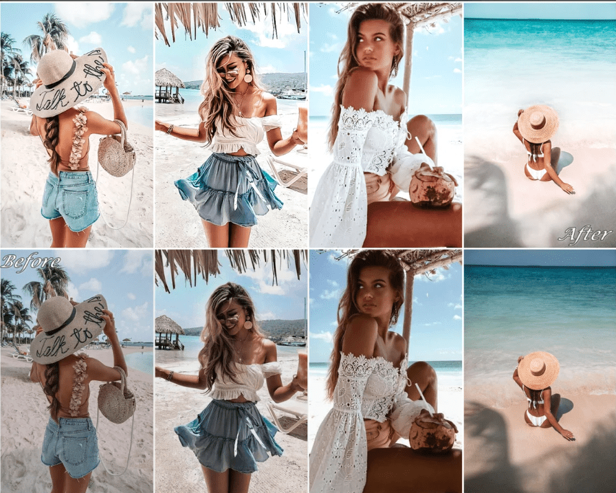 Presety Adobe Lightroom Blue Paradise - obrazek 3