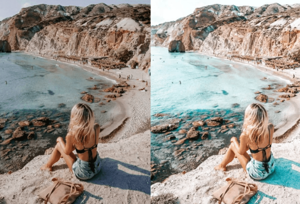 Presety Adobe Lightroom Blue Paradise - obrazek 4