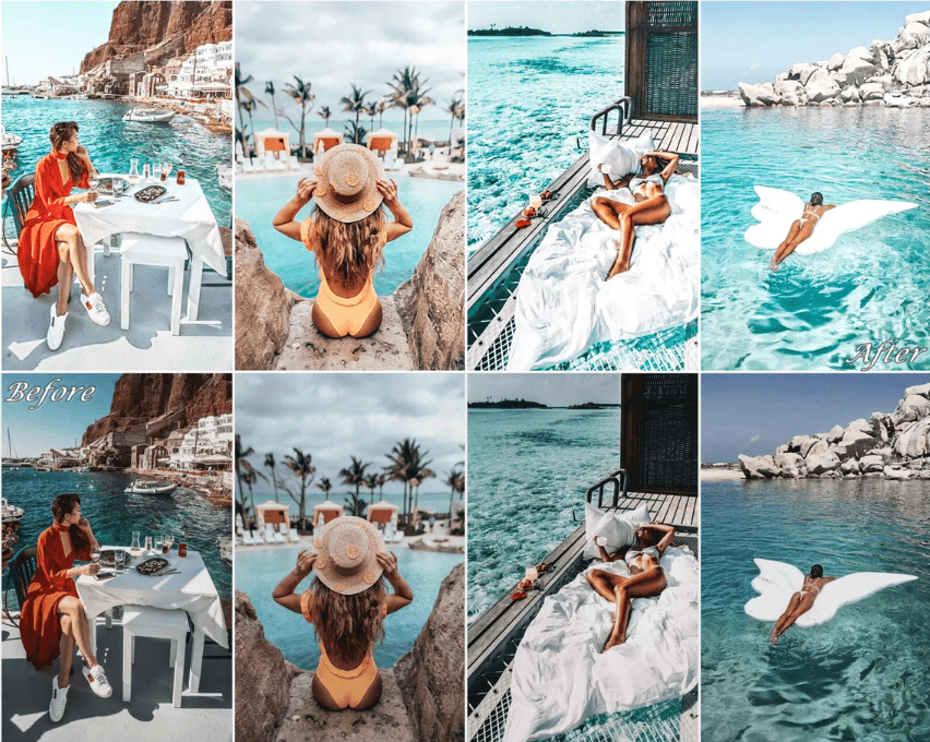 Presety Adobe Lightroom Blue Paradise - obrazek 5