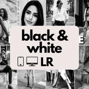 Presety Adobe Lightroom B&W