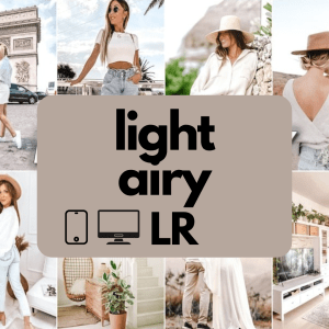Presety Adobe Lightroom Light Airy