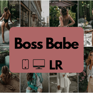 Presety do Adobe Lightroom Boss Babe