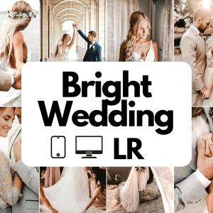 Presety ślubne do Adobe Lightroom Bright Wedding