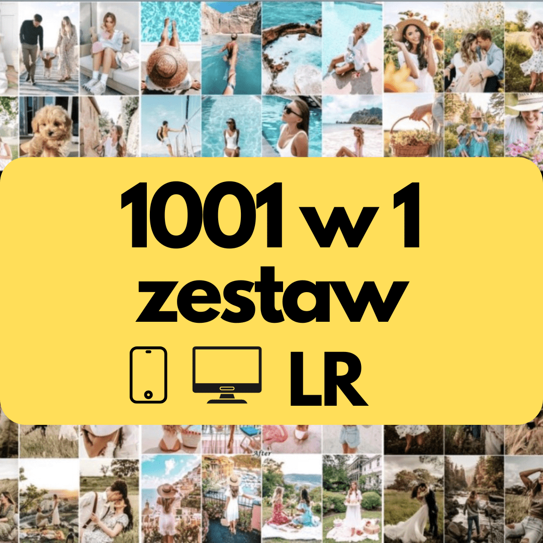 Mega Paczka 1001 Presetów do Adobe Lightroom