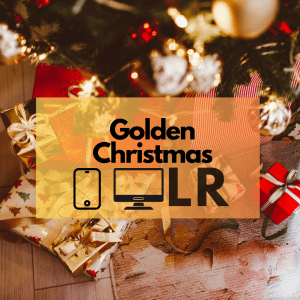 Profesjonalne Świąteczne Presety Adobe Lightroom Golden Christmas