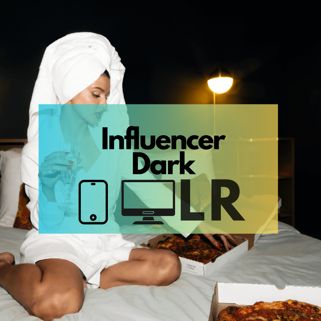 Profesjonalne Presety Adobe Lightroom Influencer Dark