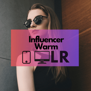 Profesjonalne Presety do Adobe Lightroom Influencer Warm